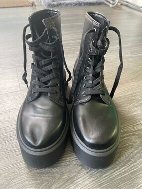 ASOS Attitude 2 lace up chunky boots